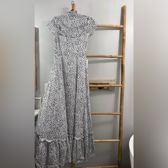 Joyfolie black & white dress XS - Picture 9 of 9